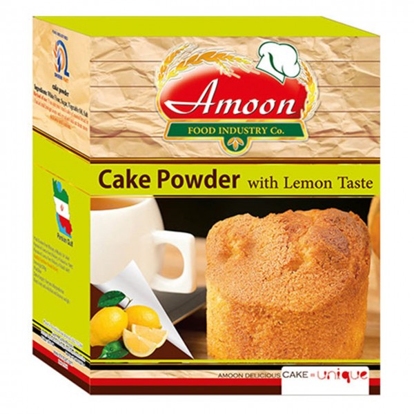 پودر کیک لیمویی آمون مقدار 500 گرم